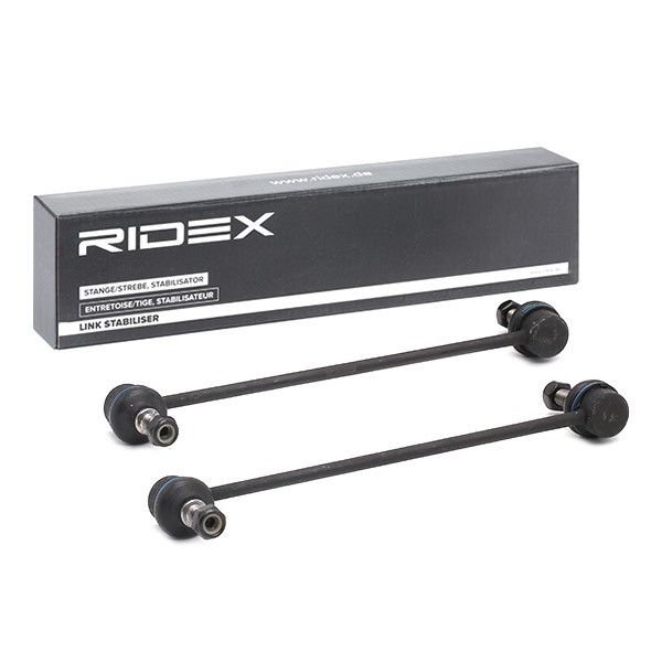 RIDEX 2067R0030 Rep.sæt, stabilisatorkoblingsstang MEGANE 1.6 16V 105 HK Benzin 2012