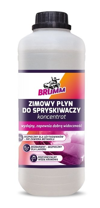 BRUMM Płyn do spryskiwaczy zimowy Numer artykułu: BRZPSKON1 niedrogo