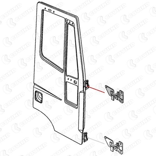COVIND Door Hinge Article number: 120/ 6 cheaply