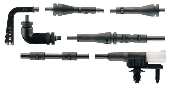 HELLA Brake pad wear sensor Article number: 8DK 355 252-701 cheaply
