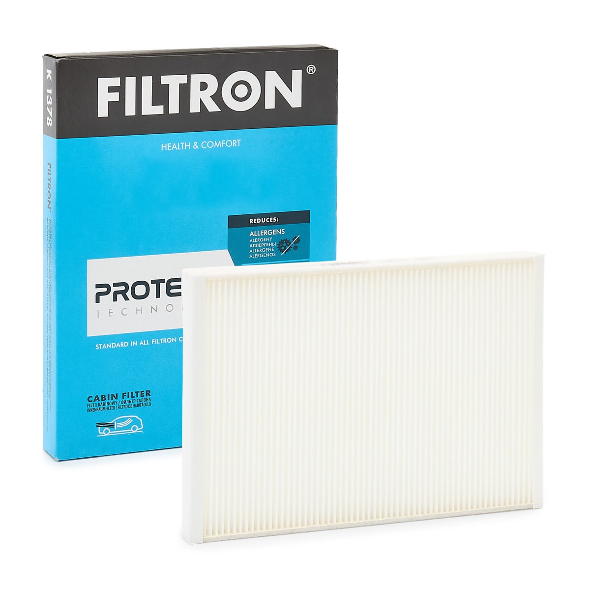 FILTRON Filtro, ar do habitáculo Número de artigo: K 1378 baixo custo