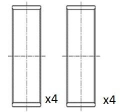 FAI AutoParts Big End Bearings Article number: BB2040-STD cheaply