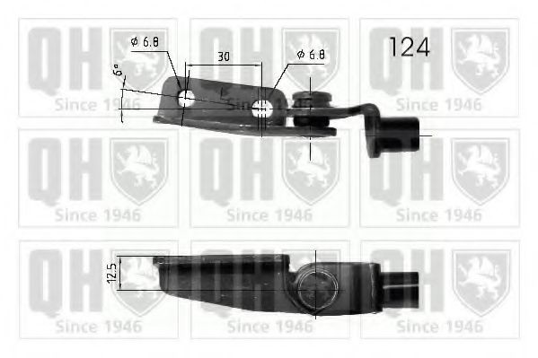 QUINTON HAZELL Tailgate strut Article number: 140254 cheaply