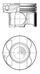 KOLBENSCHMIDT Piston UGS: 41079600 à bon prix