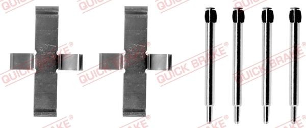 QUICK BRAKE Σετ βοηθ. εξαρτημάτων, τακάκια φρένων αριθμός Άρθρου: 109-1065 φθηνότερα