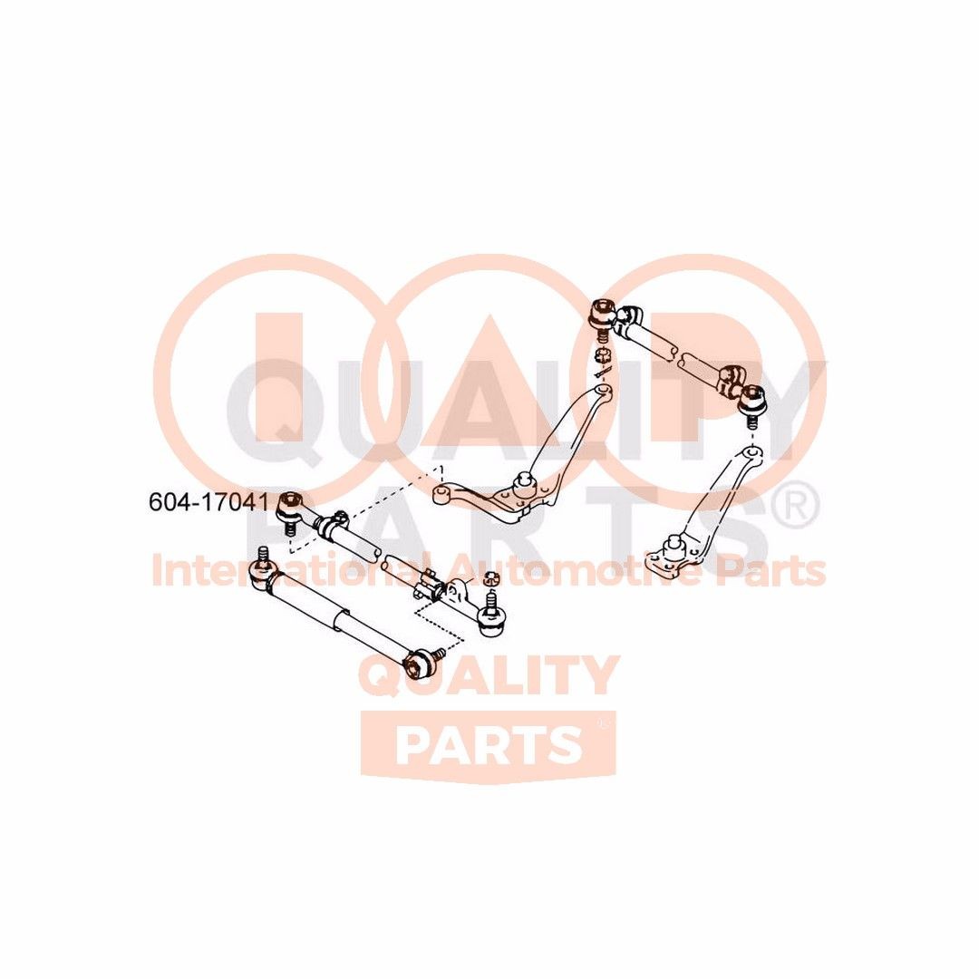 IAP QUALITY PARTS Rooliots Artikli number: 604-17041 soodsalt