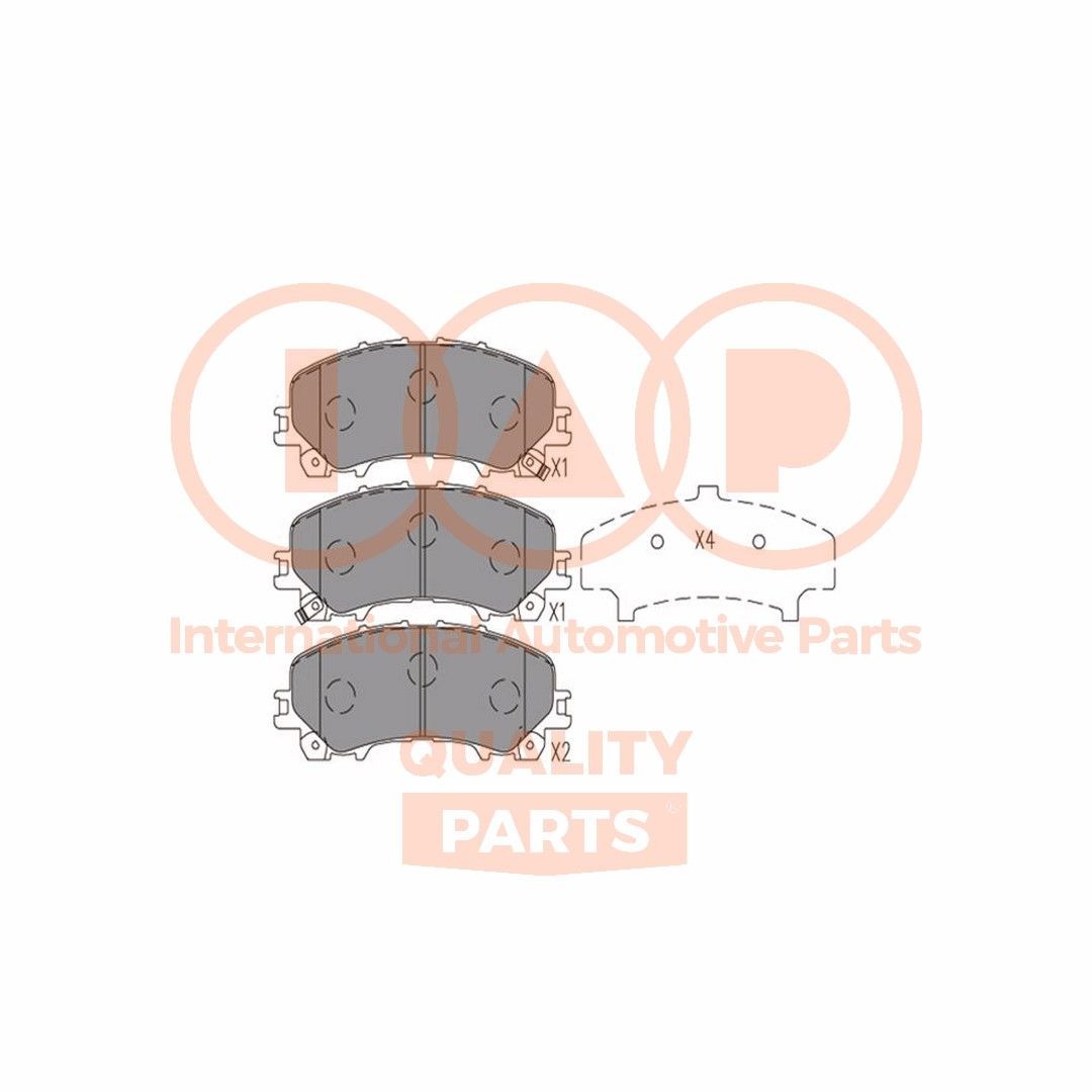 IAP QUALITY PARTS Brake master cylinder Article number: 702-17043 cheaply