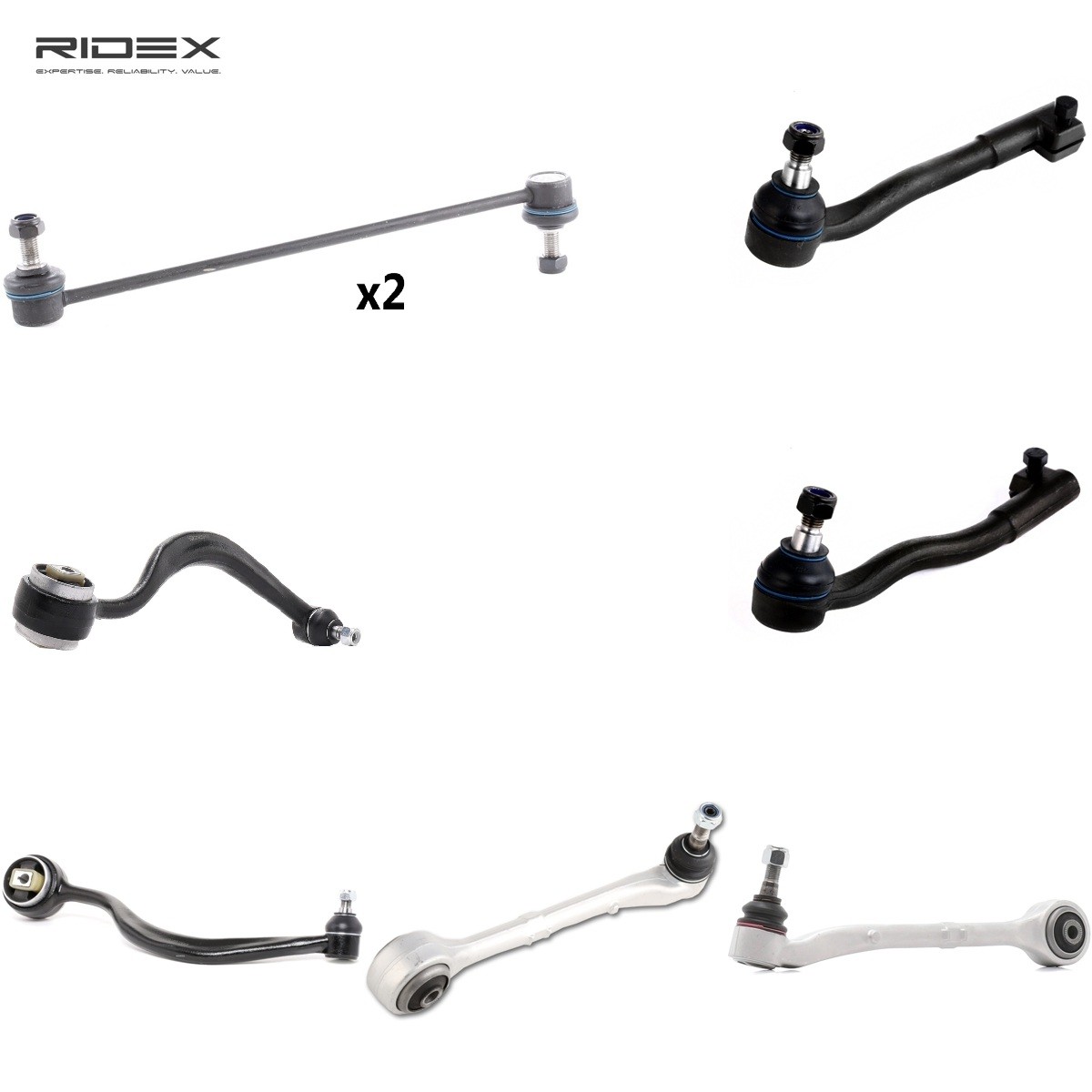 RIDEX Control arm repair kit Article number: 772S0121 cheaply