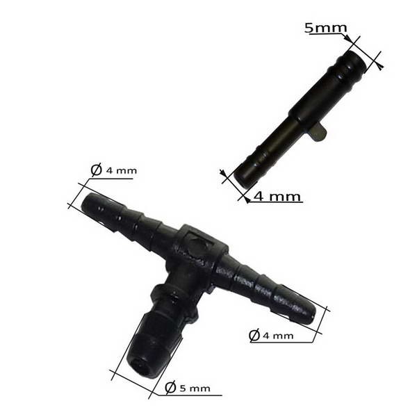 PLANET TECH PL4203 Connector, washer-fluid pipe Convertible 1.6 Cooper S 184 PS Petrol 2015