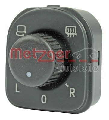 METZGER 0916488 Διακόπτης, ρύθμιση καθρέπτη PASSAT 2.0 TDI 110 PS Πετρέλαιο 2010