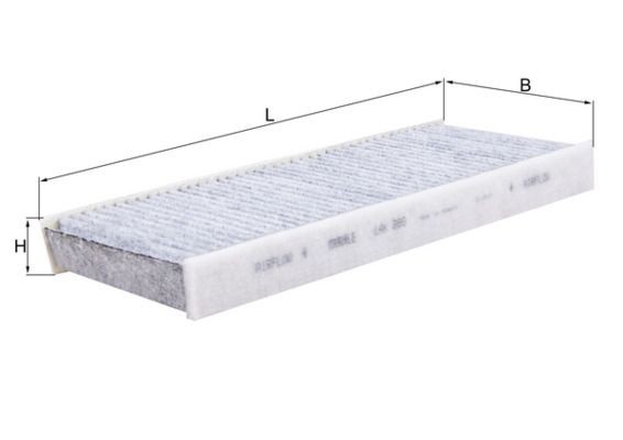 MAHLE ORIGINAL Kupefilter artikkelnummer: LAK 289 billig