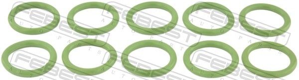 FEBEST RINGAH-027-PCS10 Τσιμούχα, σωληνάκι συστήματος κλιματισμού CADDY 2.0 TDI 75 PS Πετρέλαιο