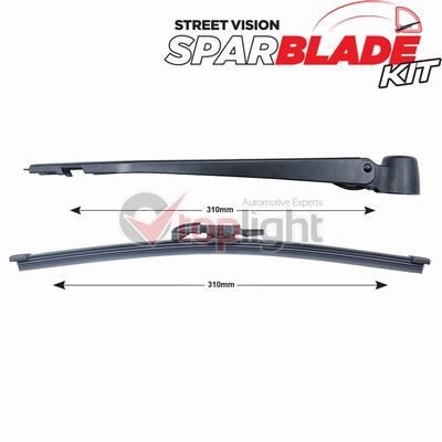 AE TOPLIGHT Wiper Arm Set, window cleaning Article number: TRA-B511 cheaply