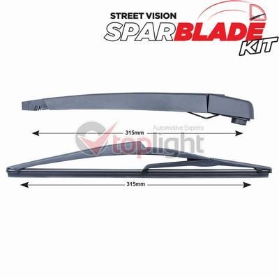 AE TOPLIGHT Wiper Arm Set, window cleaning Article number: TRA-F2P11 cheaply