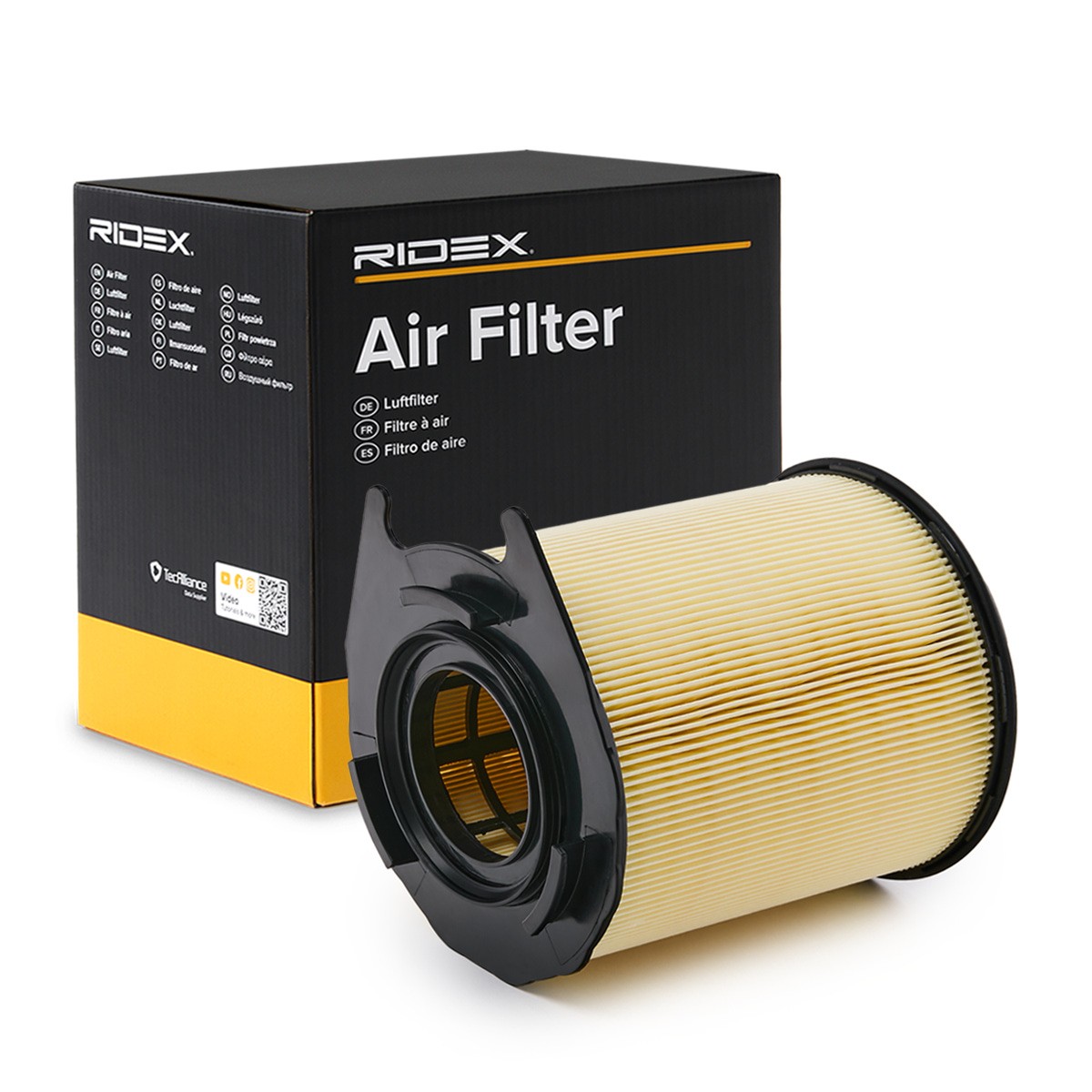 RIDEX Luftfilter Varenummer: 8A1354 billige