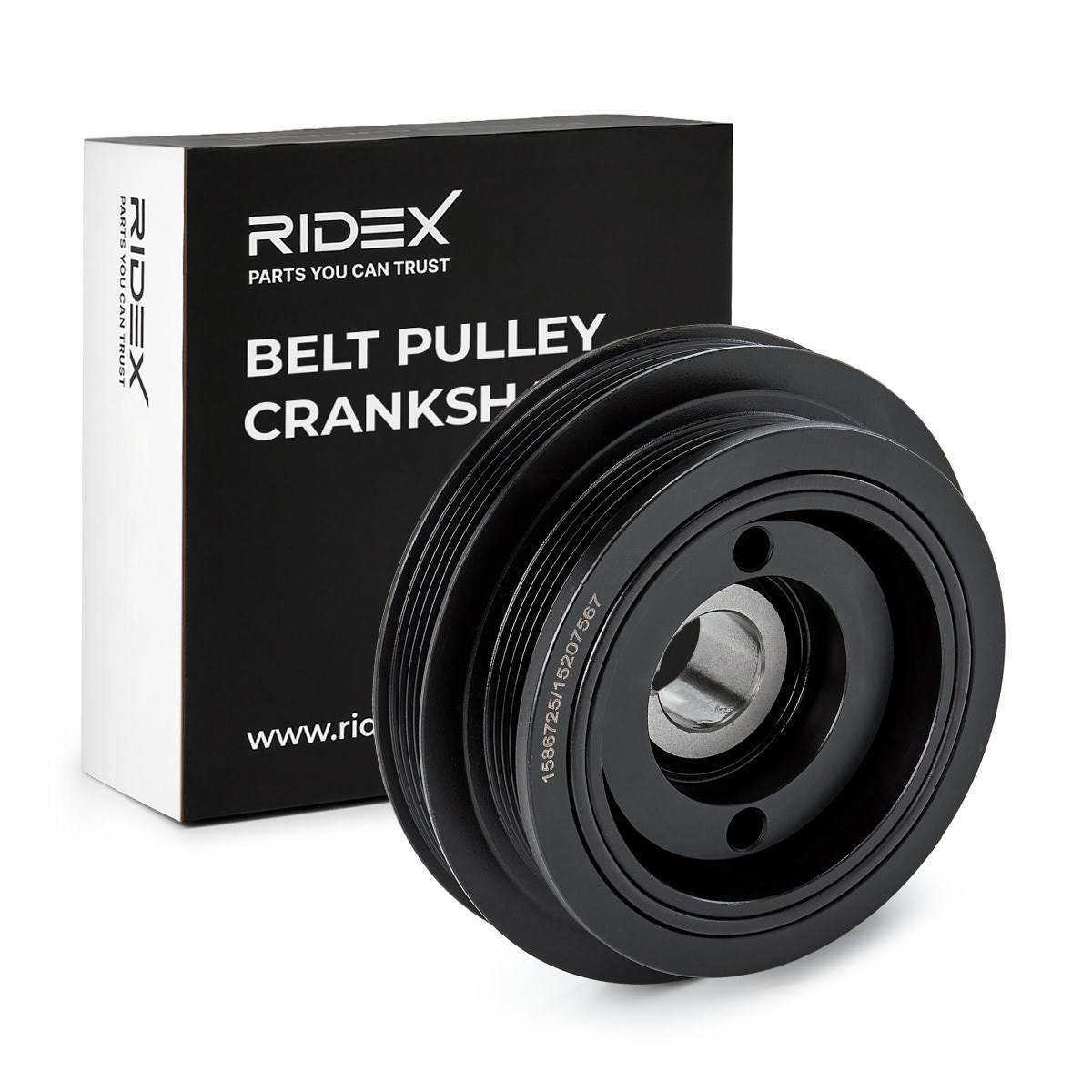 RIDEX Crankshaft pulley Article number: 3213B0156 cheaply
