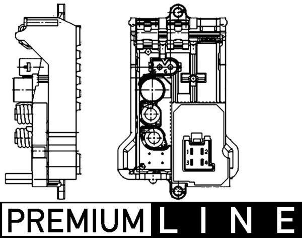 MAHLE ORIGINAL Reglaj, suflanta de interior număr articol: ABR 29 000P ieftin