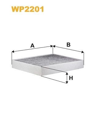 WIX FILTERS Pollen filter Article number: WP2201 cheaply