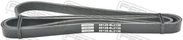 FEBEST Ιμάντας poly-V αριθμός Άρθρου: 88128-6L2138 φθηνότερα