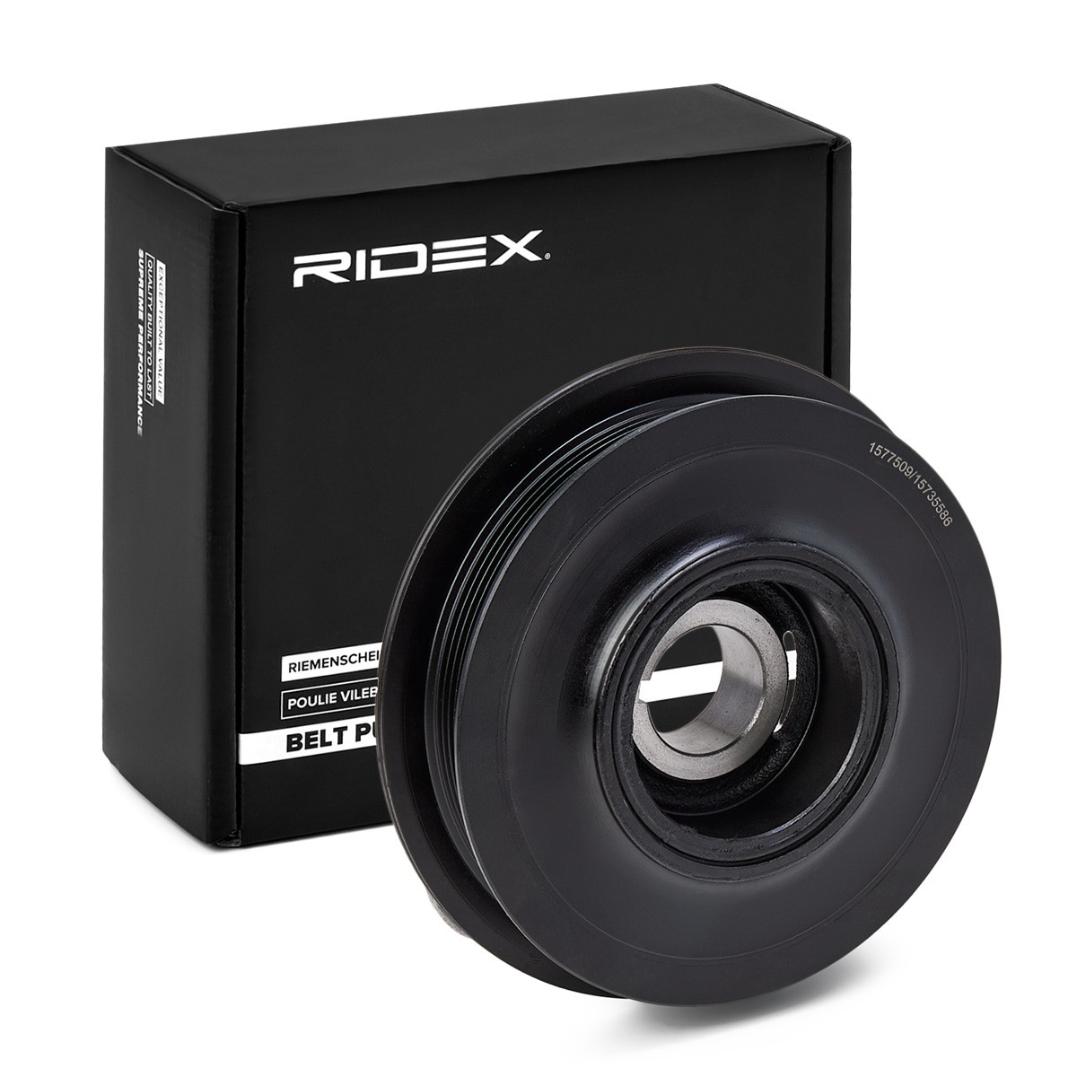 RIDEX Crankshaft pulley Article number: 3213B0168 cheaply