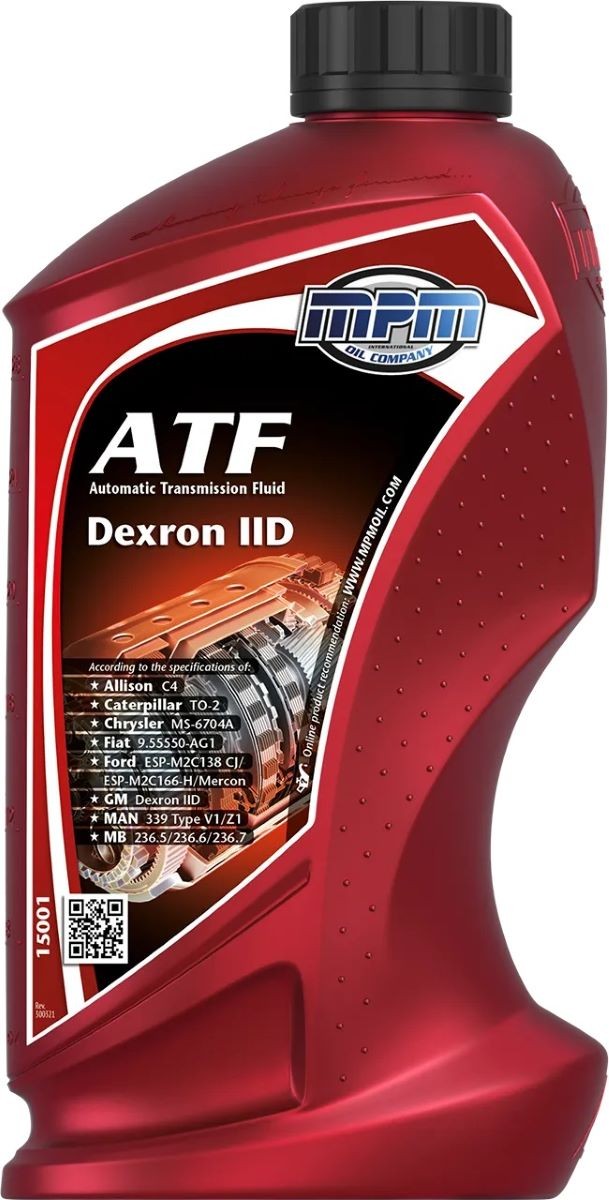 MPM Huile hydraulique ATF, Dexron II-D UGS: 15001 à peu de frais