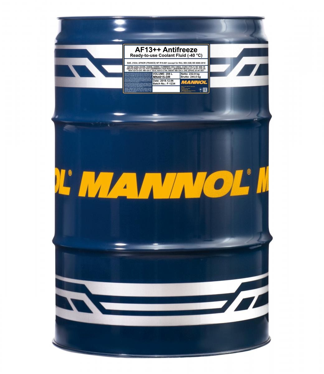 MANNOL Antifreeze AF13++, High-performance Article number: MN4015-DR cheaply