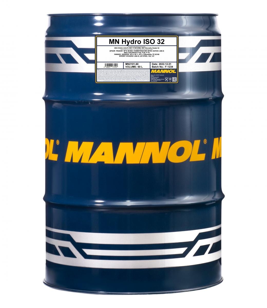 MANNOL Hydrauliköl Hydro ISO 32 Artikelnummer: MN2101-60 kaufen