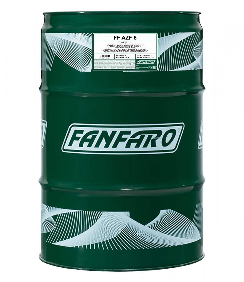 FANFARO Olio cambio automatico (ATF) AZF, 6 Numero articolo: FF8613-DR poco costoso