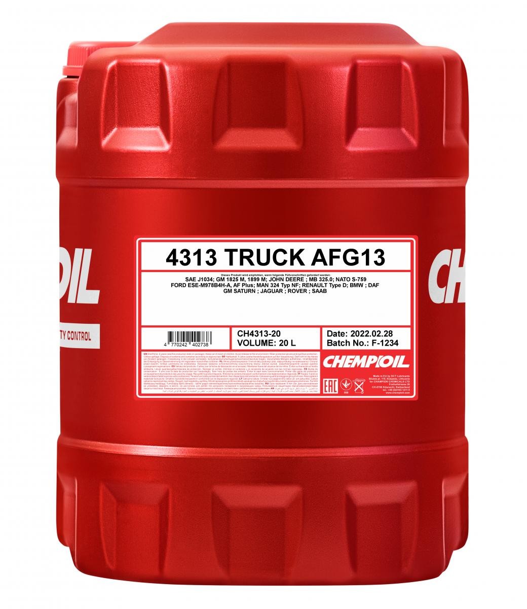 CHEMPIOIL Kühlmittel Truck, AFG 13 Artikelnummer: CH4313-20 kaufen