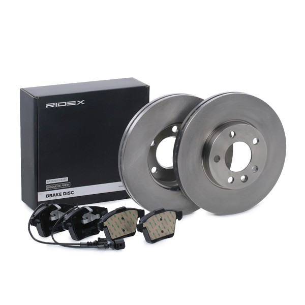RIDEX Brake discs and pads set Article number: 3405B0409 cheaply
