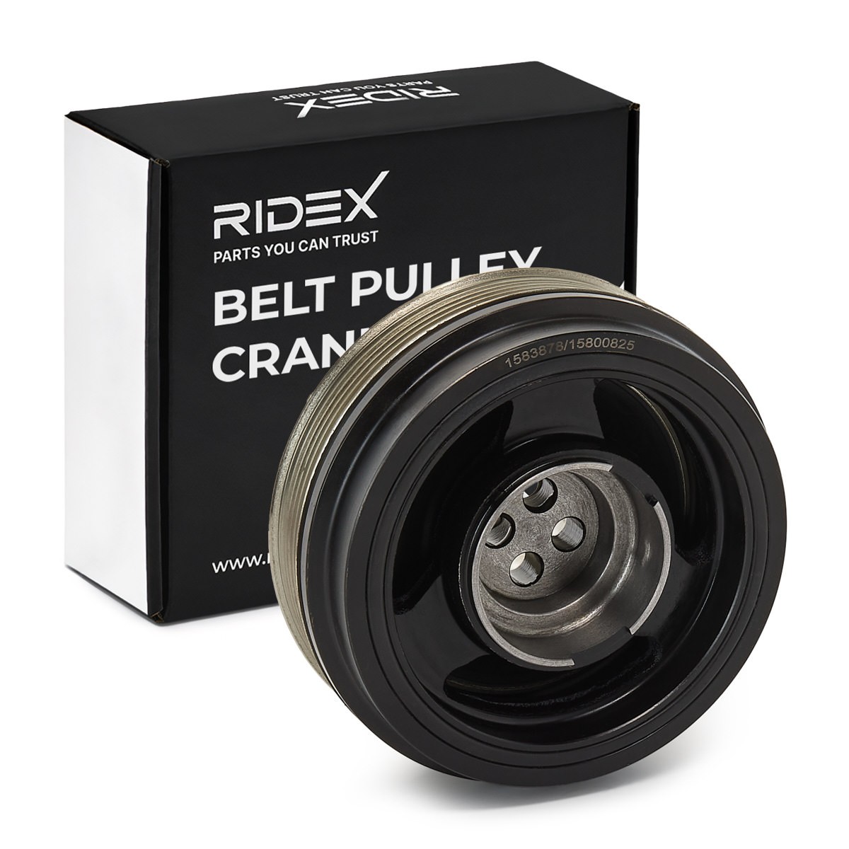 RIDEX Crankshaft pulley Article number: 3213B0190 cheaply