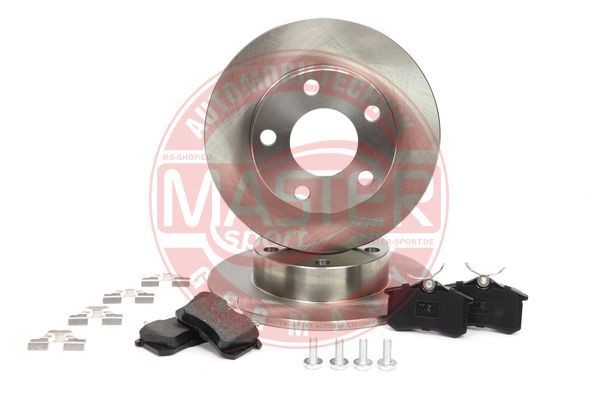 MASTER-SPORT Brake discs and pads set Article number: 201002241 cheaply