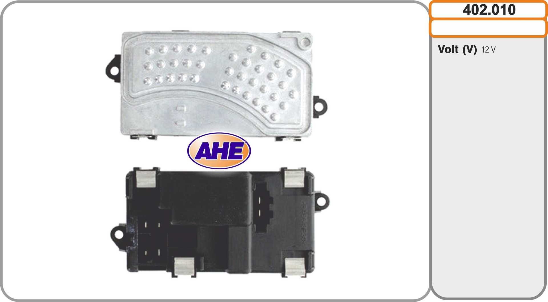 AHE Control Unit, electric fan (engine cooling) Article number: 402.010 cheaply