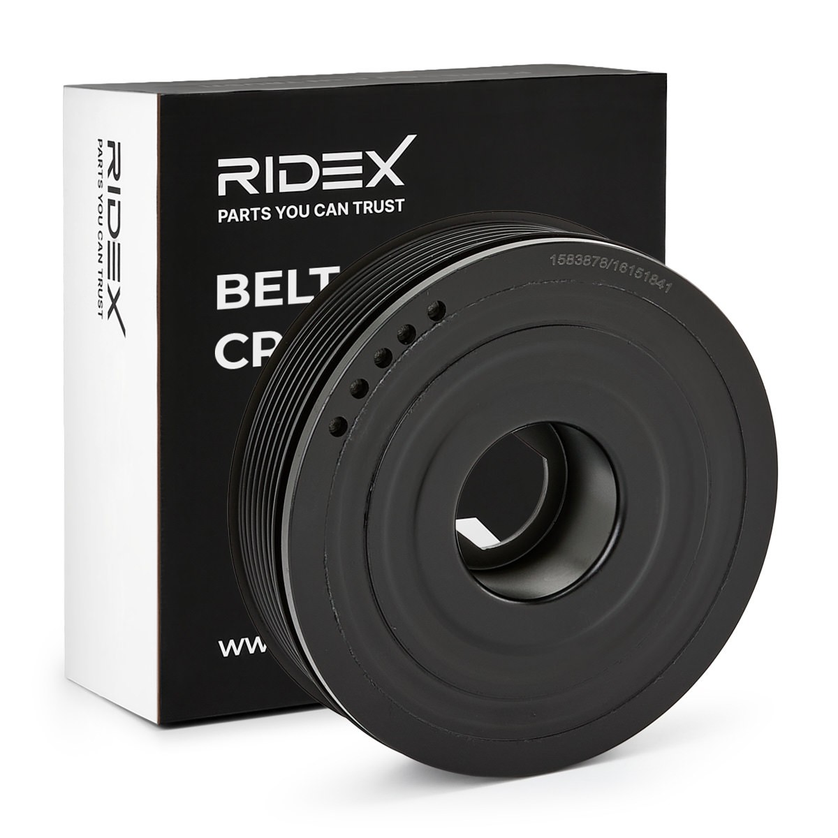 RIDEX Crankshaft pulley Article number: 3213B0199 cheaply