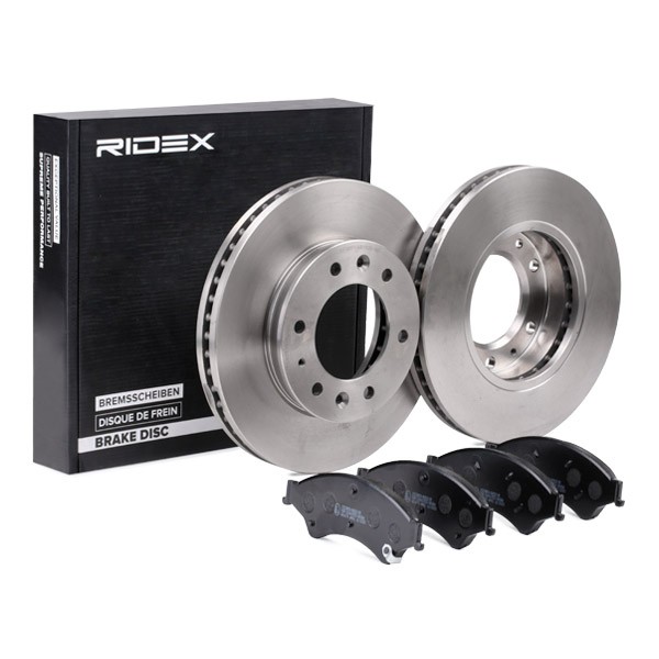 RIDEX Спирачен комплект, дискови спирачки артикулен номер: 3405B0451 евтино