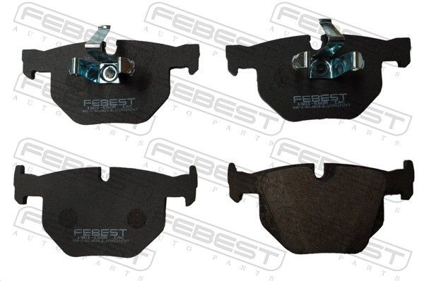 FEBEST Brake pad set Article number: 1901-E60R cheaply