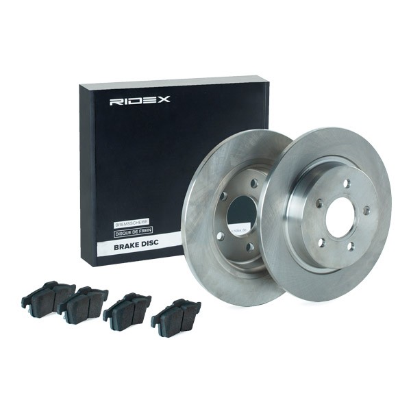 RIDEX Brake discs and pads set Article number: 3405B0452 cheaply