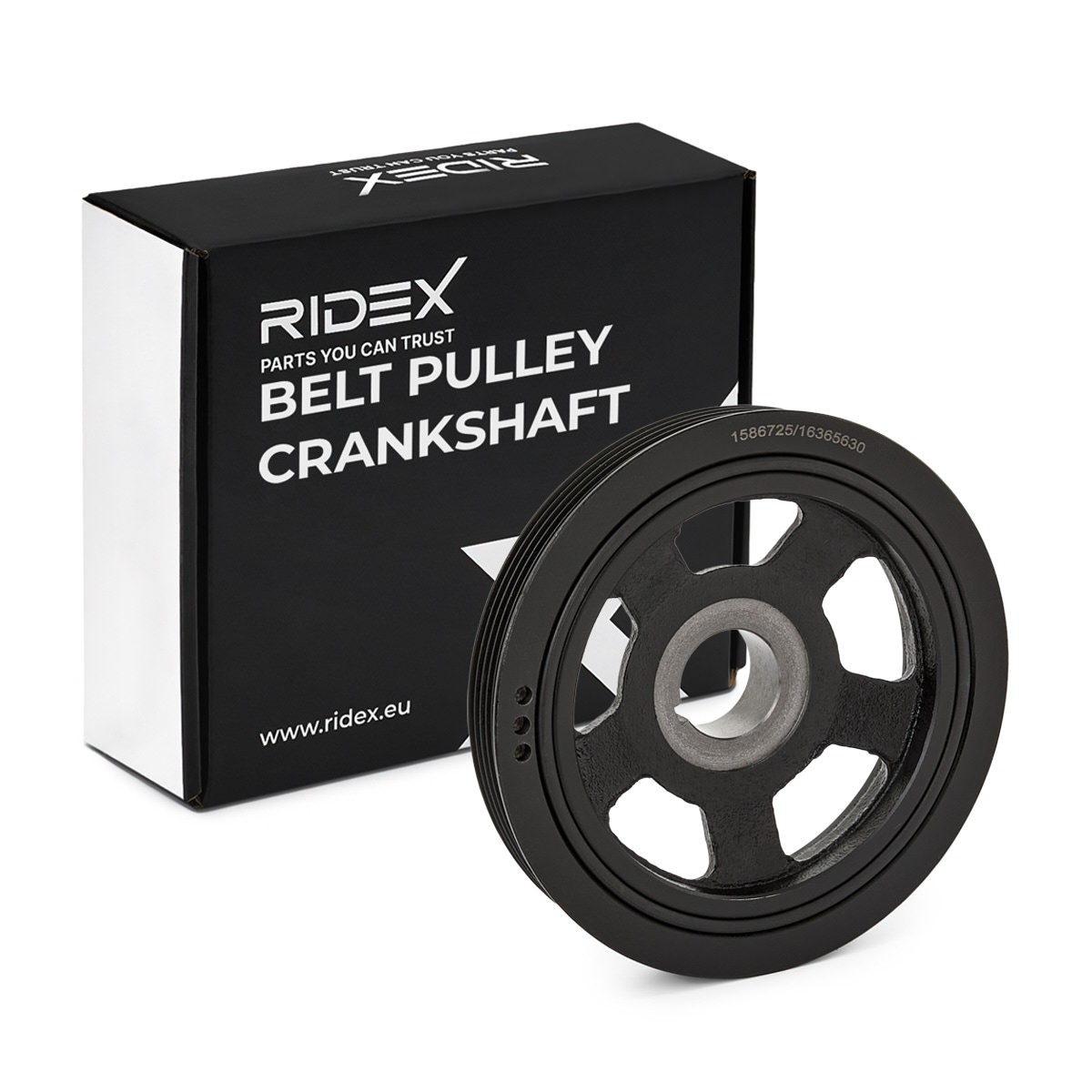 RIDEX Crankshaft pulley Article number: 3213B0209 cheaply