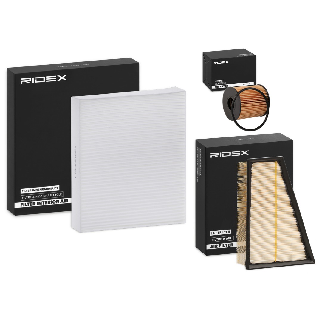 RIDEX Filter-komplekt Artikli number: 4055F0527 soodsalt