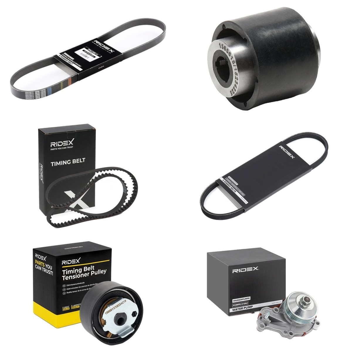 RIDEX Pompă apă + kit distribuție număr articol: 3096W0380 ieftin
