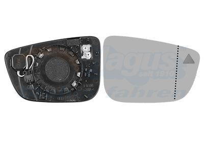 VAN WEZEL Speilglass, ytterspeil artikkelnummer: 0593836 billig