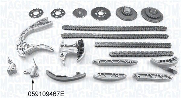 MAGNETI MARELLI Timing chain kit Article number: 341500001180 cheaply