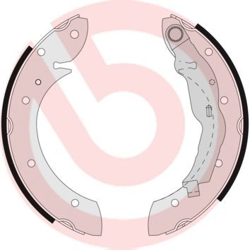 BREMBO Bromsbacksats Artikelnummer: S 68 521 billigt