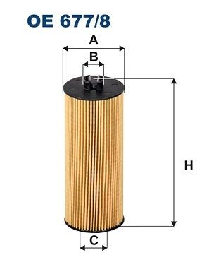 FILTRON Oliefilter Varenummer: OE 677/8 billige