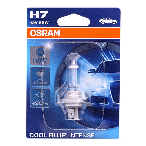 OSRAM Lyspære, fjernlys COOL BLUE INTENSE artikkelnummer: 64210CBI-01B billig