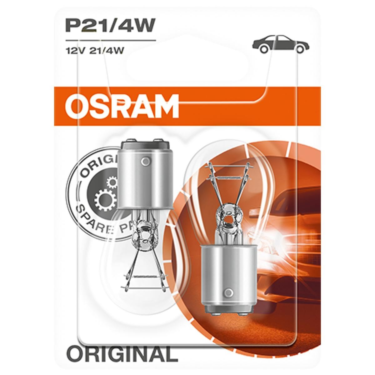OSRAM Hõõgpirn, piduri- / tagatuli ORIGINAL LINE Artikli number: 7225-02B soodsalt