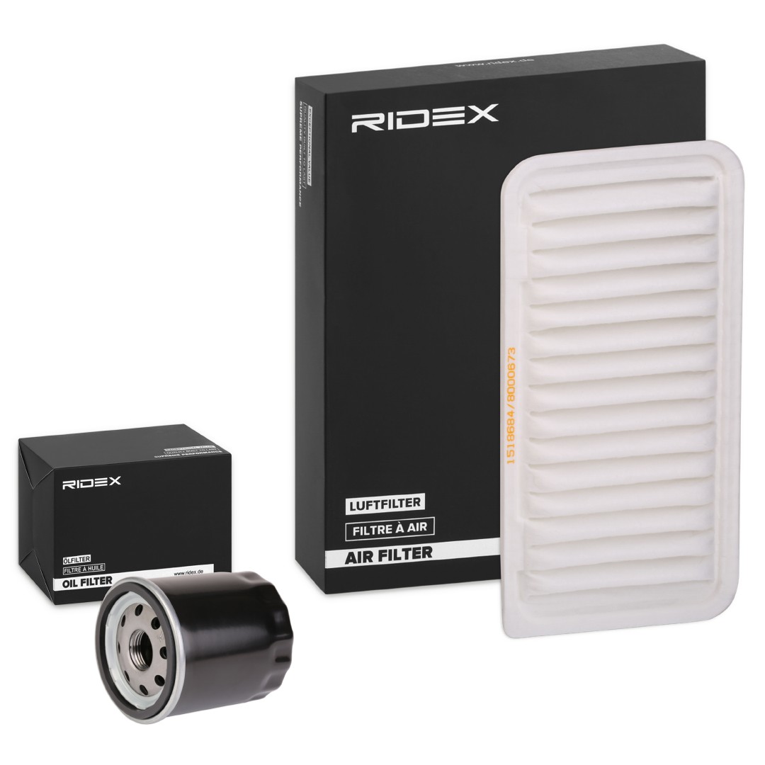 RIDEX Комплект филтри артикулен номер: 4055F0939 евтино