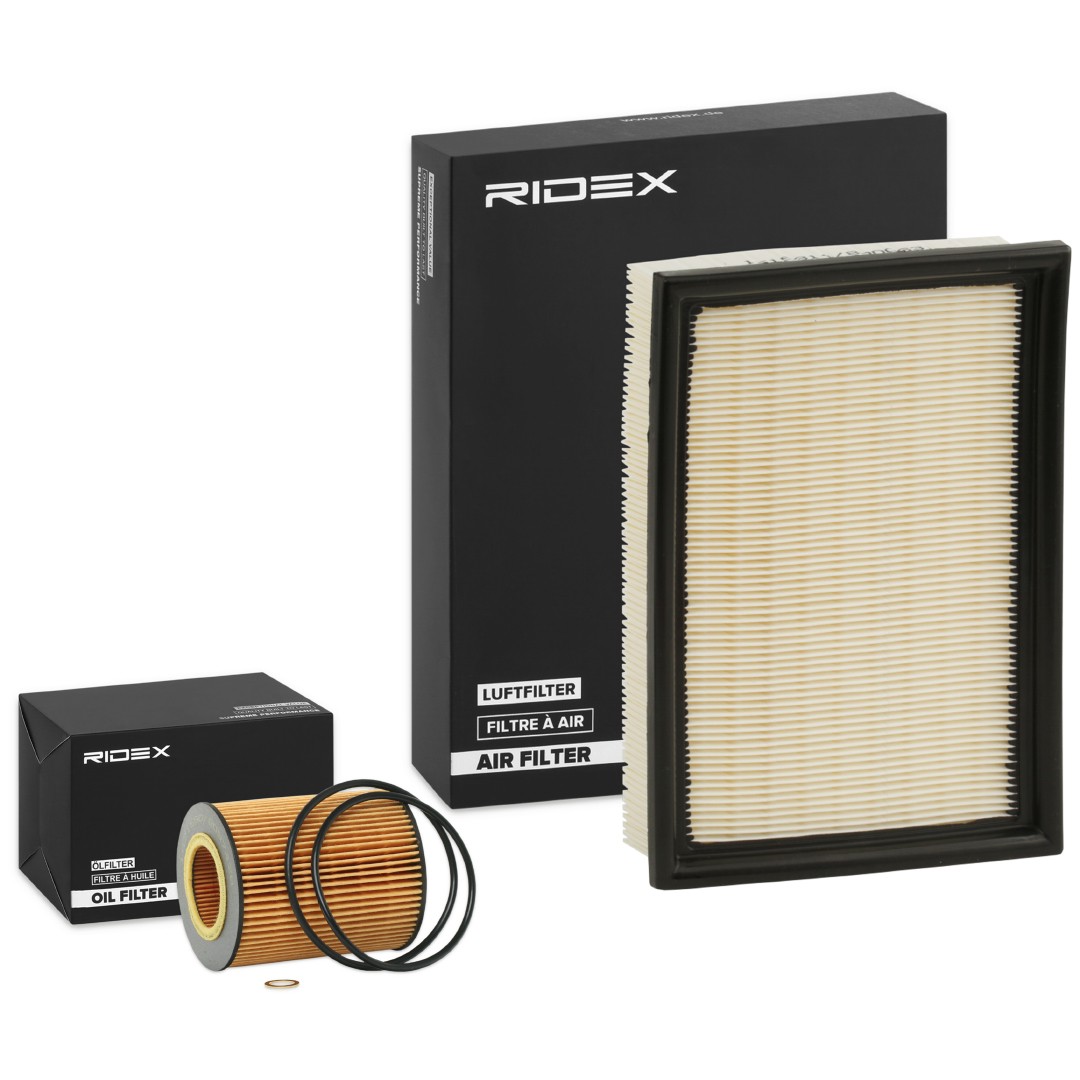 RIDEX Filtrų komplektas prekės numeris: 4055F0960 nebrangu