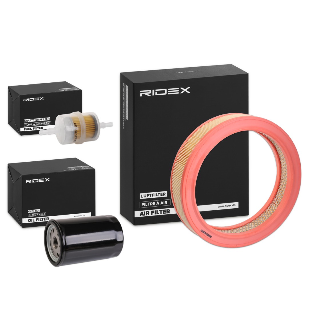 RIDEX Filter kit Varenummer: 4055F7669 billige
