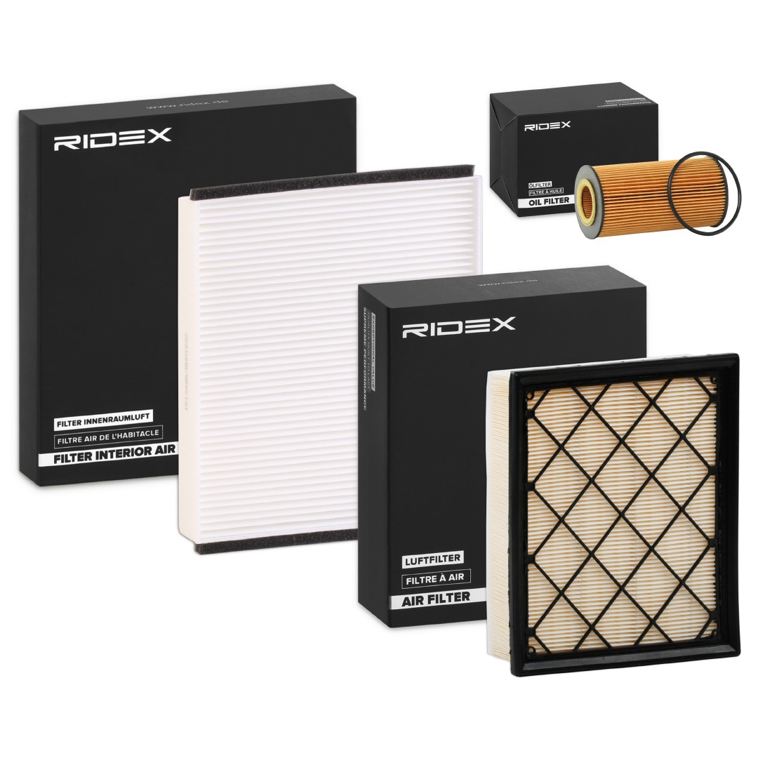 RIDEX Komplet filtra številka artikla: 4055F19625 poceni